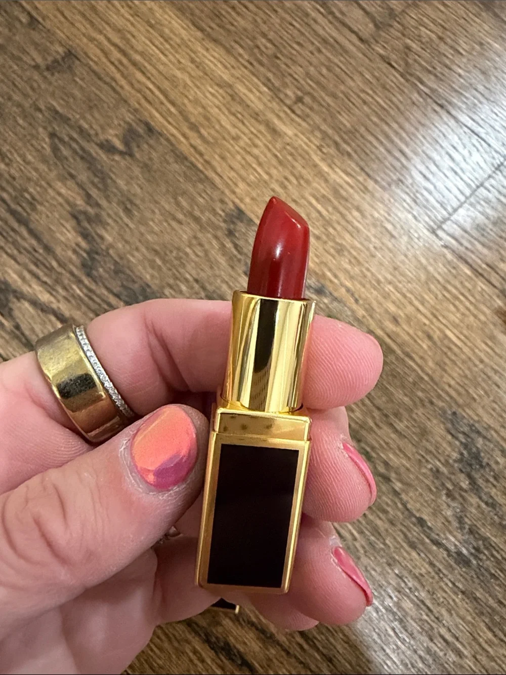 Tom Ford vibrant red